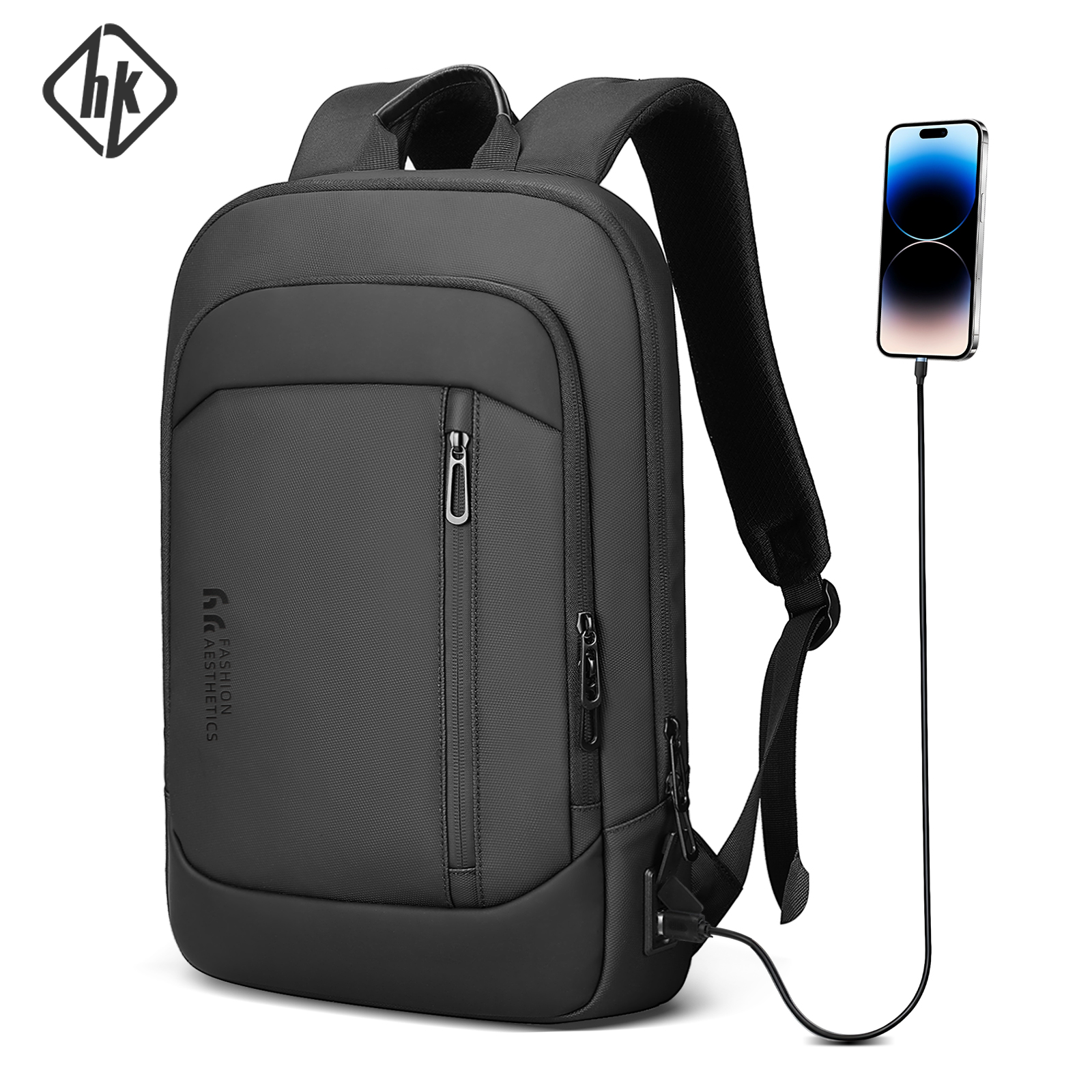 Laptop Backpack 15.6 - حقيبة ظهر رجالية خفيفة الوزن من