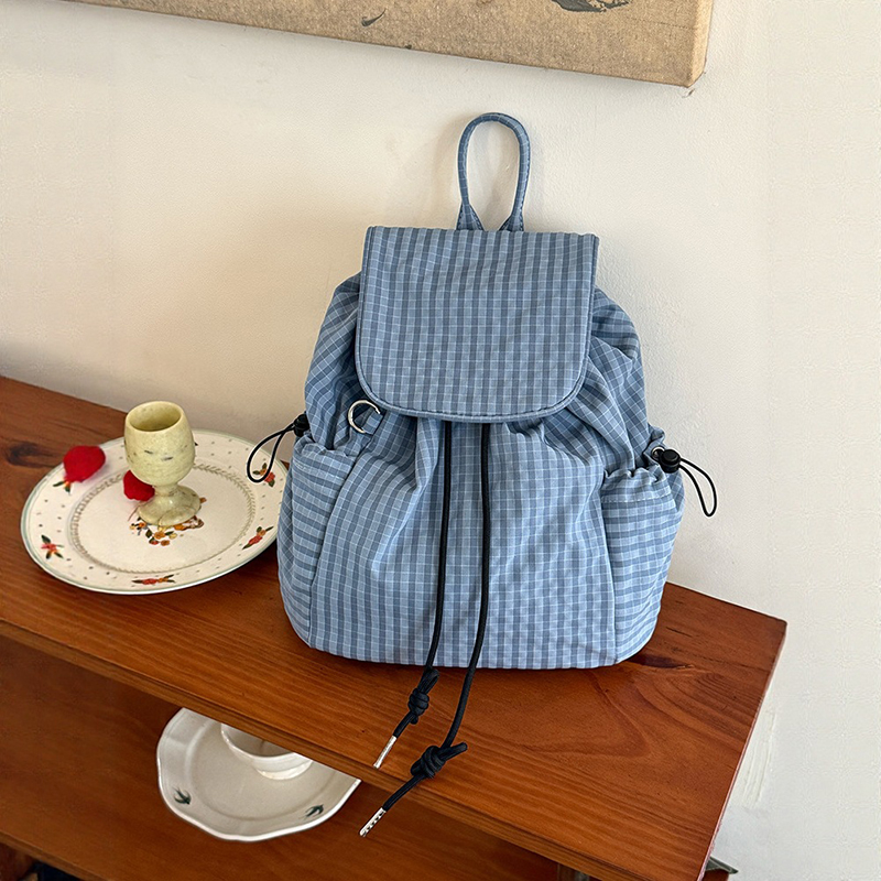 Canvas Backpack Casual - حقيبة ظهر خفيفة الوزن للكمبيوتر المحمول