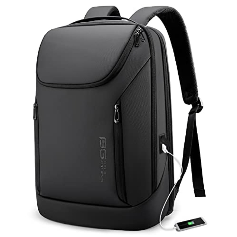 Laptop Backpack 15.6 - حقيبة ظهر ذكية للأعمال مقاومة للماء