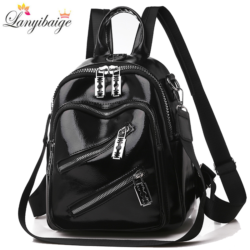 Mini Backpack Purse - حقيبة ظهر عصرية للنساء من الجلد