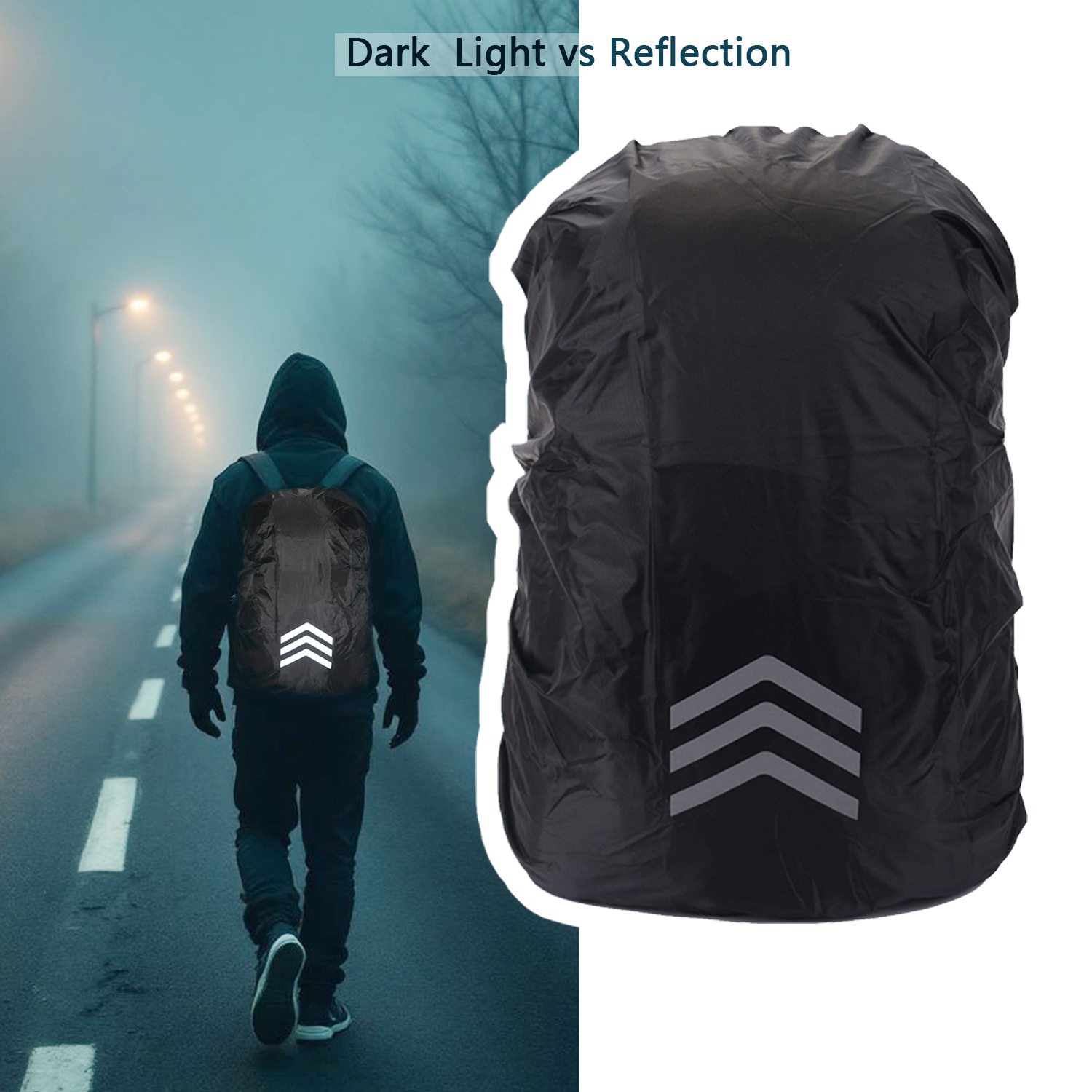 Rain Cover Backpack - حقيبة ظهر مقاومة للماء سعة 10-55