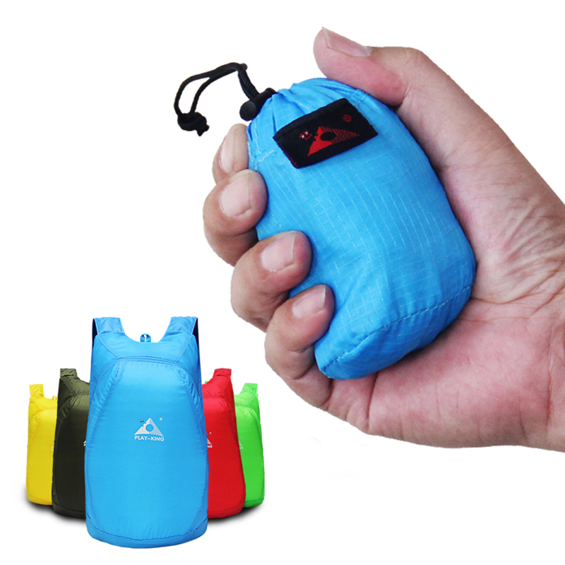 Foldable Backpack Small - PLAYKING حقيبة ظهر خفيفة الوزن خفيفة