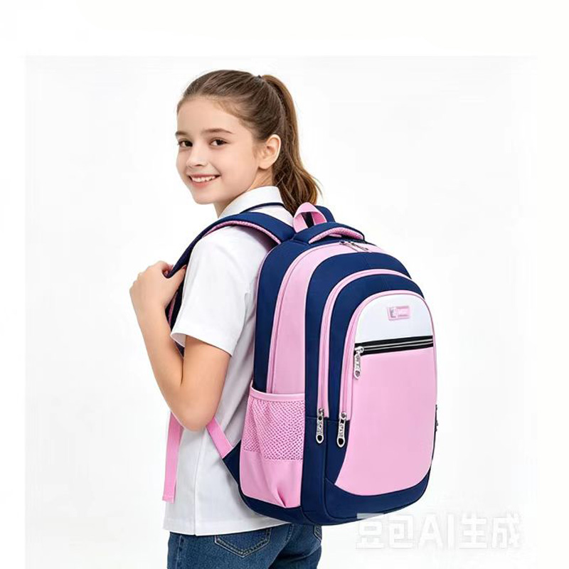 Canvas Backpack Casual - حقيبة ظهر مدرسية للفتيات، حقيبة كتف