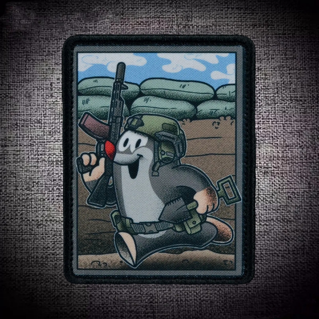 Urban Backpack Tactical - Krtek Mole Operator التكتيكية المعنويات شارة