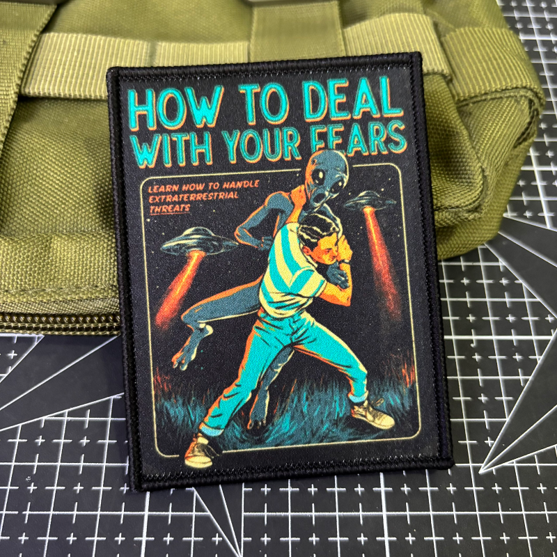 Urban Backpack Tactical - شارة تكتيكية مطبوعة بتصميم 'كيف تتصرف