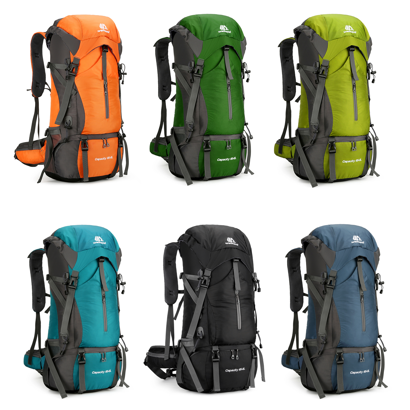 Rain Cover Backpack - حقيبة ظهر كبيرة جدًا سعة 70