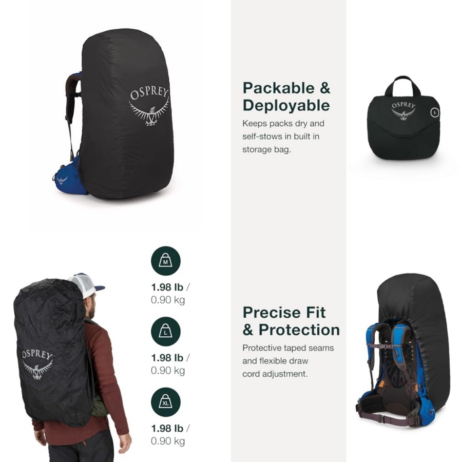 Rain Cover Backpack - غطاء واقٍ من المطر خفيف الوزن
