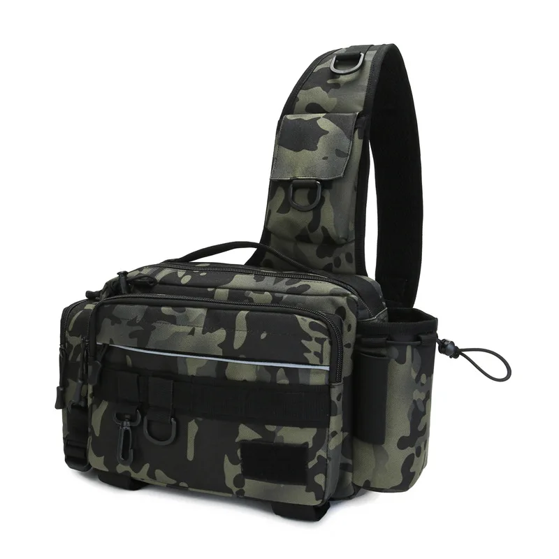Sling Backpack Shoulder - حقيبة خصر متعددة الوظائف بسعة كبيرة