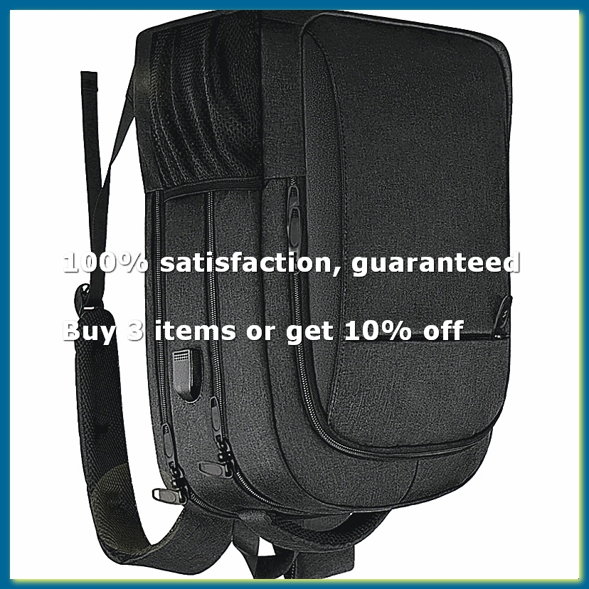 حقيبة ظهر للكمبيوتر المحمول مض - مراجعة Travel Backpack Anti Theft وسعره