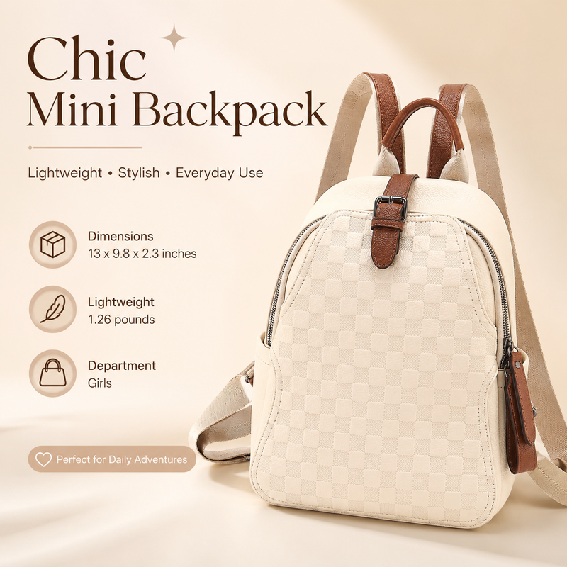 حقيبة ظهر صغيرة لطيفة للفتيات، - مراجعة Mini Backpack Purse وسعره