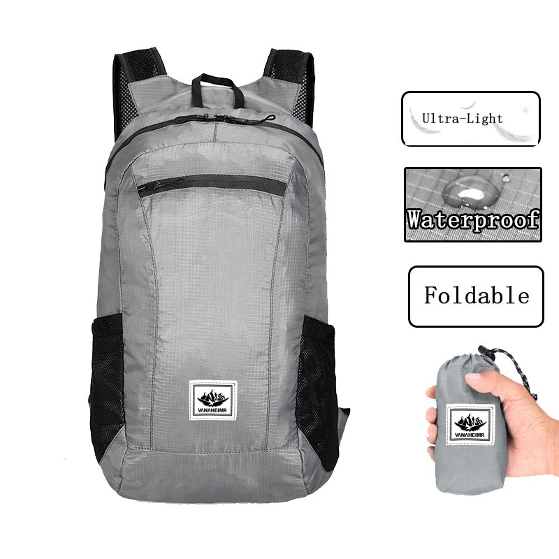 في الهواء الطلق ، 20 لتر خفيف  - مراجعة Foldable Backpack Small وسعره