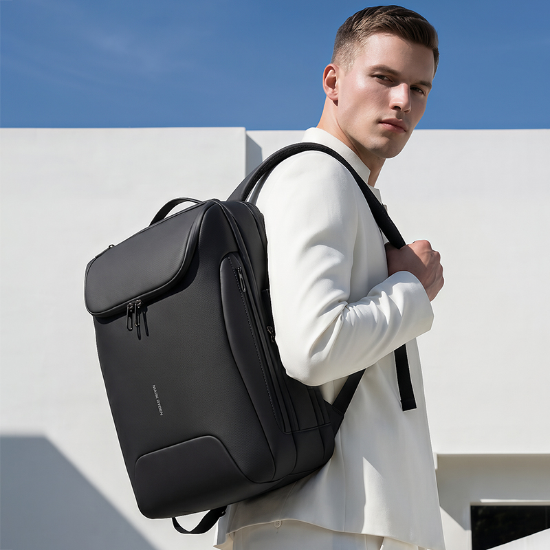 حقيبة ظهر ذكية للرجال من مارك  - مراجعة Travel Backpack Anti Theft وسعره