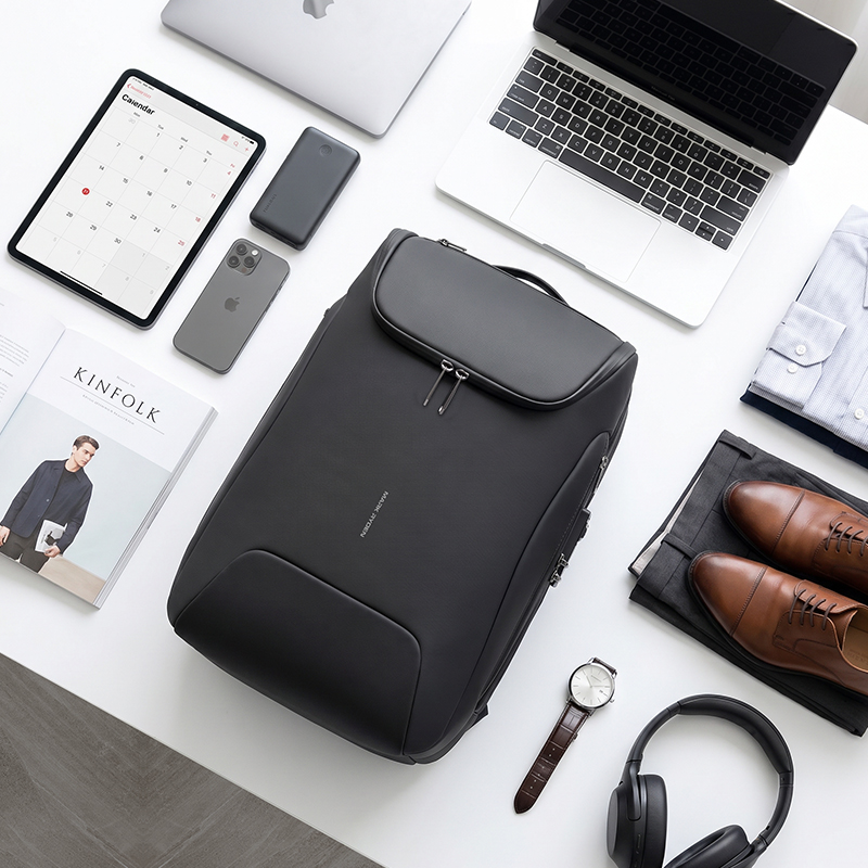 حقيبة ظهر ذكية للرجال من مارك  - مراجعة Travel Backpack Anti Theft وسعره