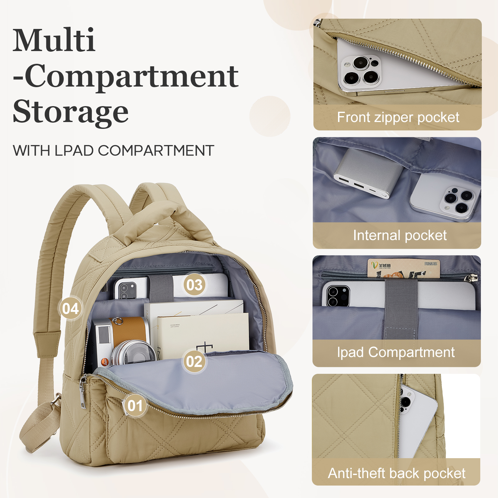 حقيبة ظهر رجالية كروس بودي، حق - مراجعة Sling Backpack Shoulder وسعره