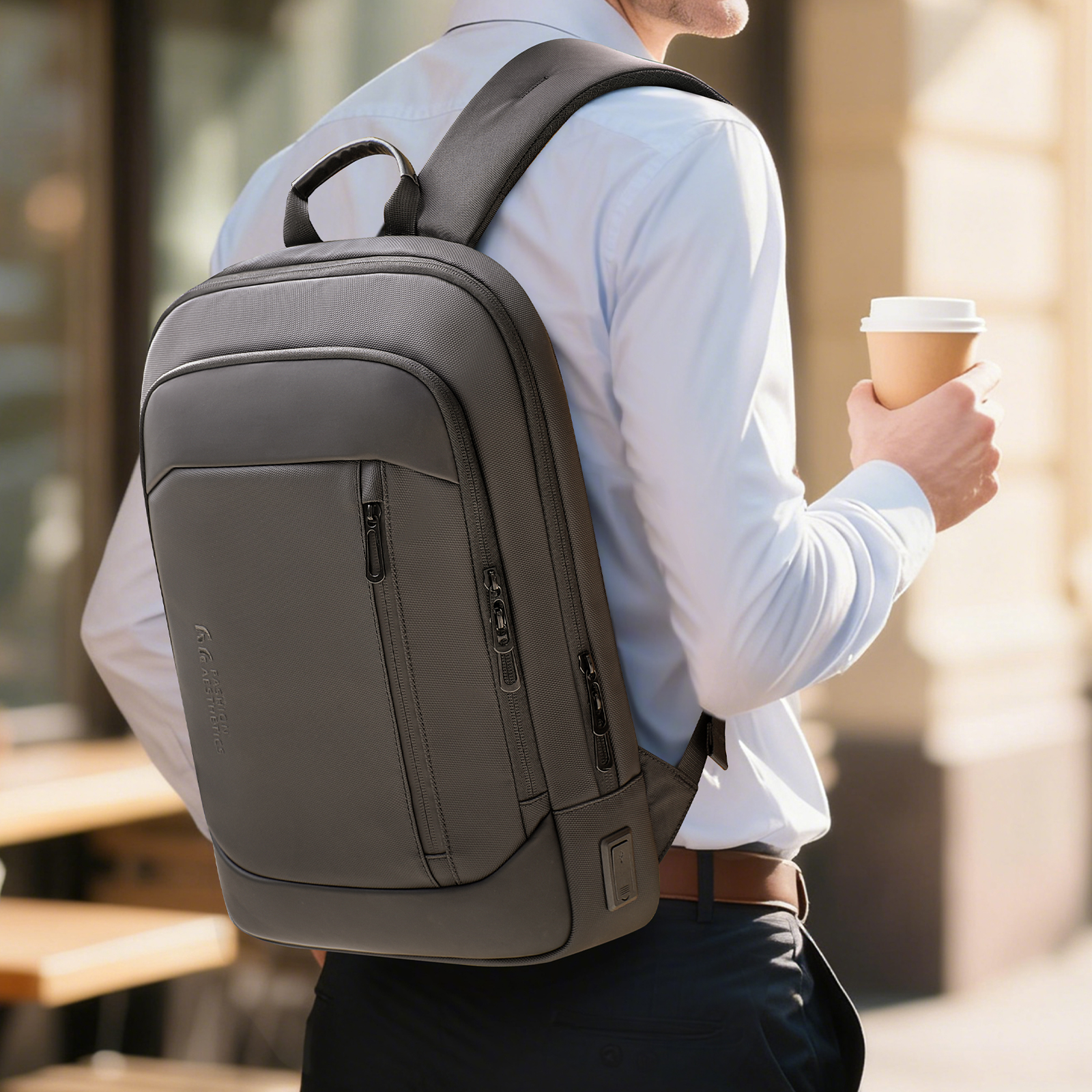 حقيبة ظهر رجالية خفيفة الوزن م - مراجعة Laptop Backpack 15.6 وسعره