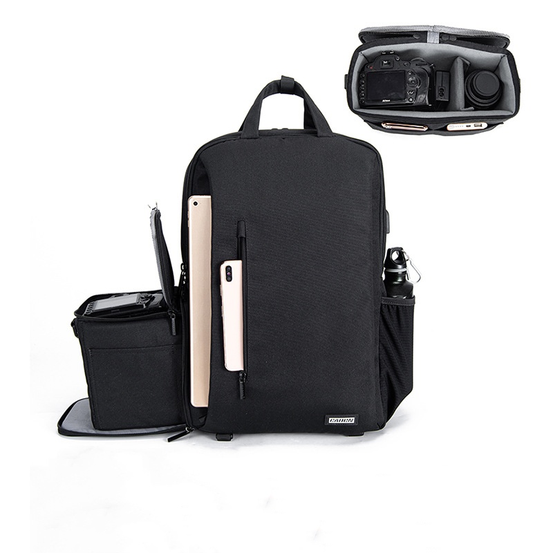 حقيبة ظهر كبيرة للكاميرا DSLR/ - مراجعة Laptop Backpack 15.6 وسعره
