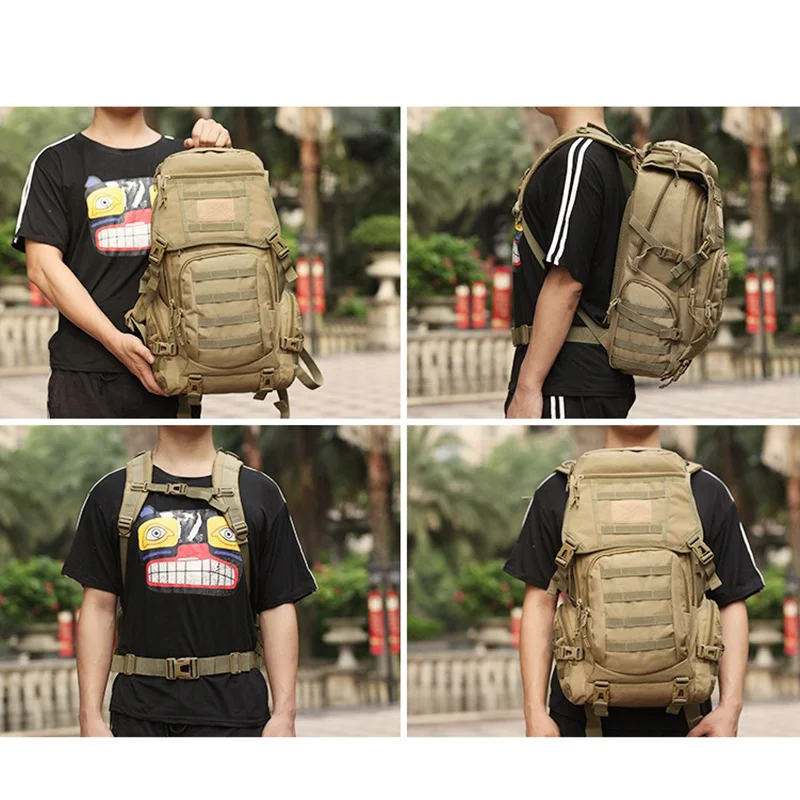 50L التكتيكية على ظهره الرياضة - مراجعة Rucksack Military Style وسعره