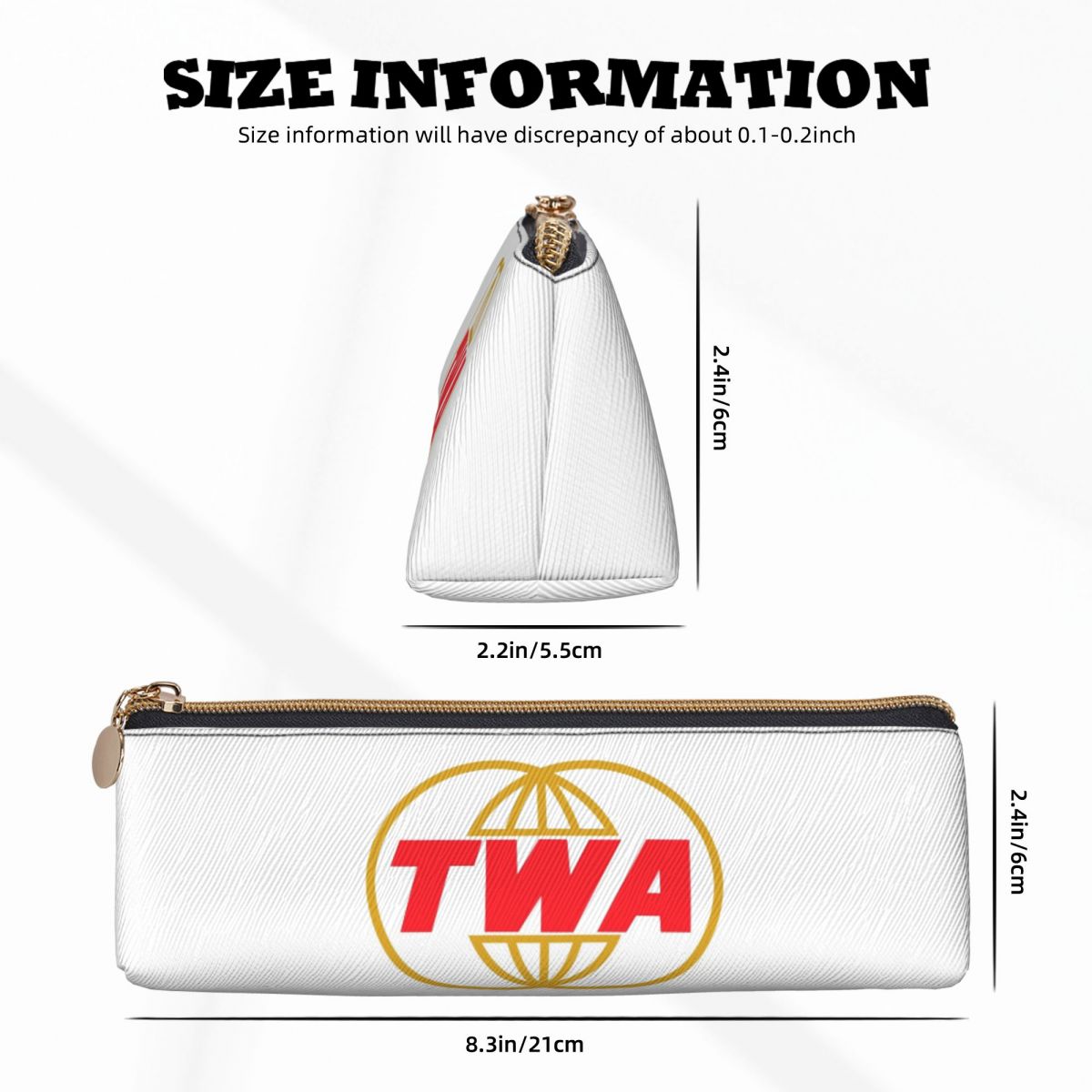 TWA Airlines - حافظة أقلام رصا - مراجعة Leather Backpack Vintage وسعره