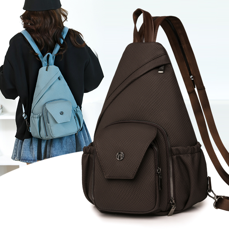 حقيبة كتف نسائية عصرية جديدة ل - مراجعة Sling Backpack Shoulder وسعره