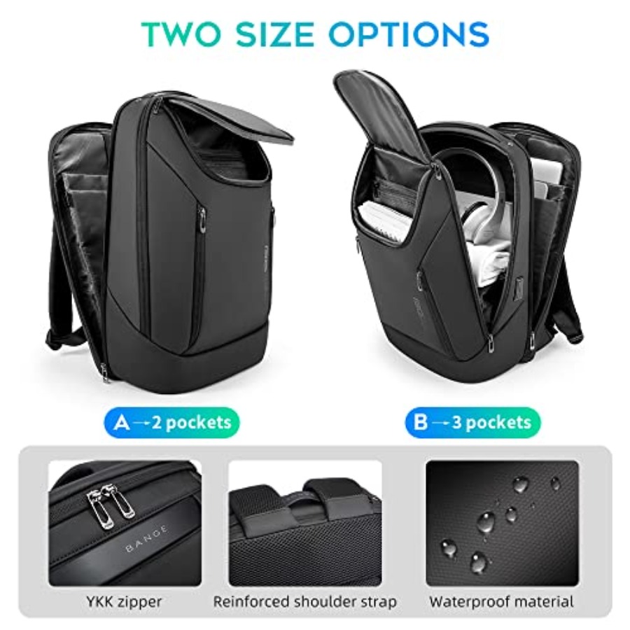 حقيبة ظهر ذكية للأعمال مقاومة  - مراجعة Laptop Backpack 15.6 وسعره