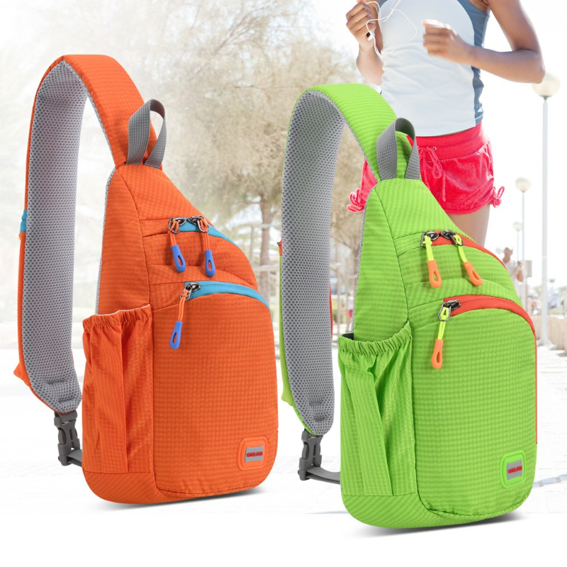 حقيبة صدر خفيفة الوزن مقاومة ل - مراجعة Sling Backpack Shoulder وسعره