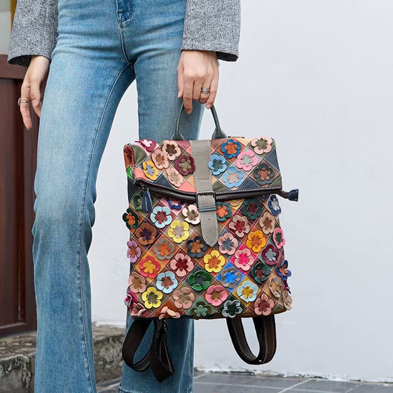 حقيبة ظهر نسائية كلاسيكية من ا - مراجعة Fashion Backpack Women وسعره