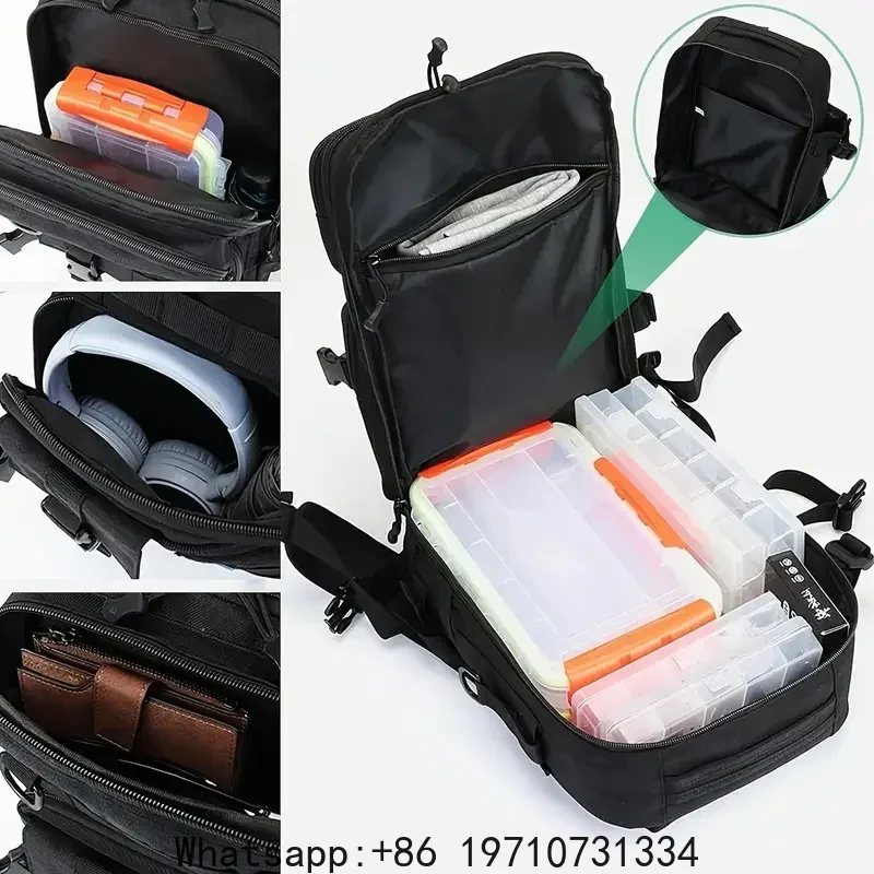 حقيبة ظهر مقاومة للماء 1000D ل - مراجعة Hiking Backpack Waterproof وسعره