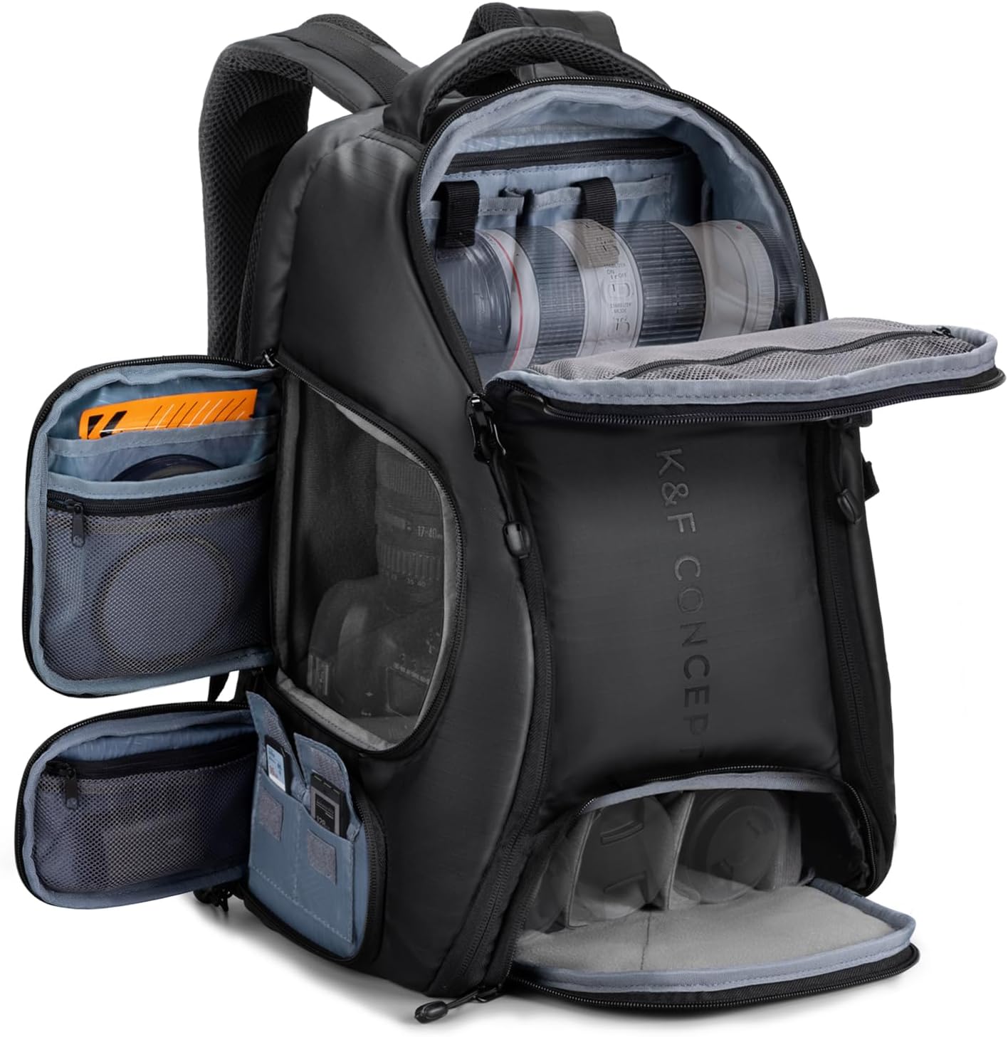 حقيبة ظهر للكاميرا من K&F CONC - مراجعة Laptop Backpack 15.6 وسعره