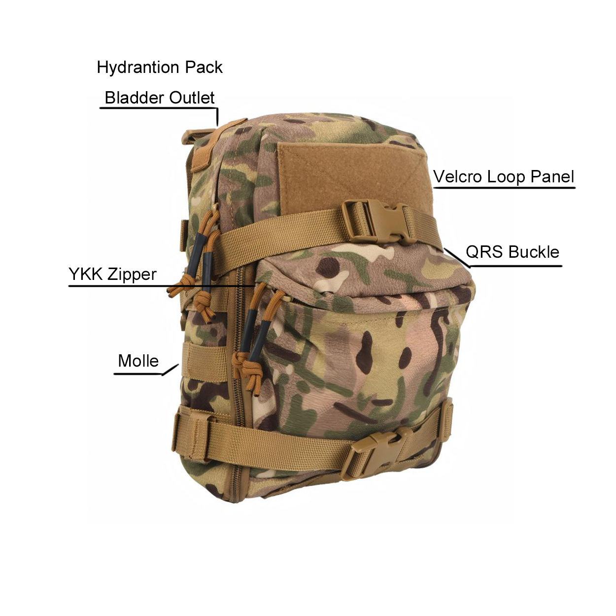 حقيبة صغيرة للترطيب في الهواء  - مراجعة Hydration Pack Outdoor وسعره
