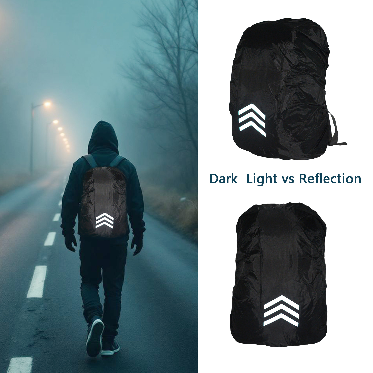 حقيبة ظهر مقاومة للماء سعة 10- - مراجعة Rain Cover Backpack وسعره