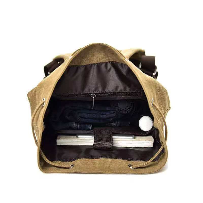حقيبة ظهر قماشية 2026 مع أشرطة - مراجعة Canvas Backpack Casual وسعره