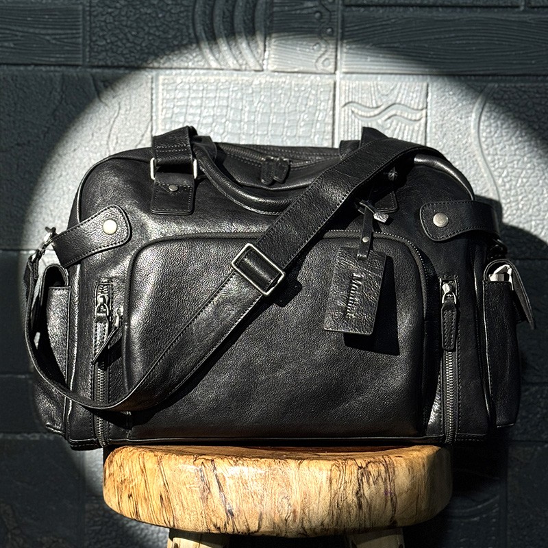 حقيبة رجالية كلاسيكية من الجلد - مراجعة Leather Backpack Vintage وسعره