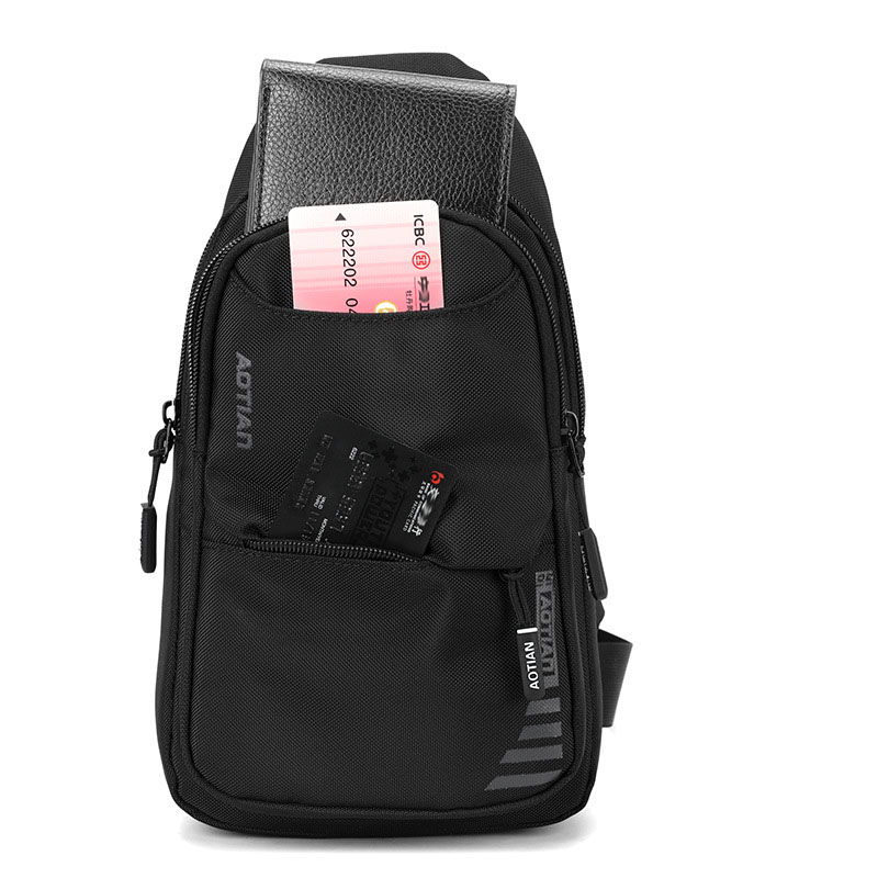 حقائب حبال للرجال سعة كبيرة رج - مراجعة Sling Backpack Shoulder وسعره