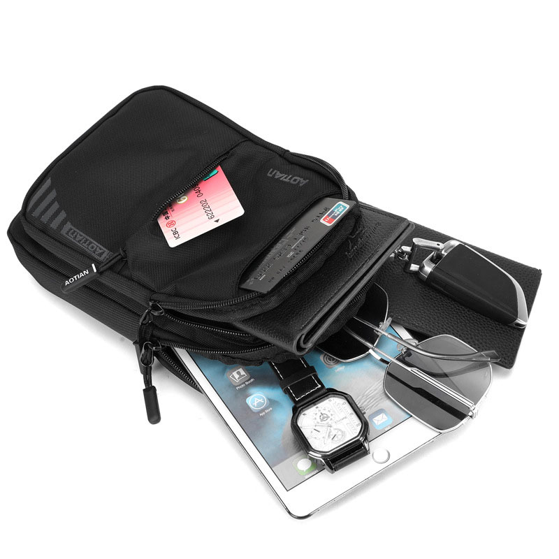 حقائب حبال للرجال سعة كبيرة رج - مراجعة Sling Backpack Shoulder وسعره