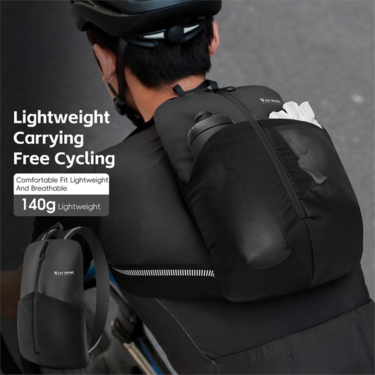حقيبة ظهر A61P للدراجات الهوائ - مراجعة Hiking Backpack Waterproof وسعره