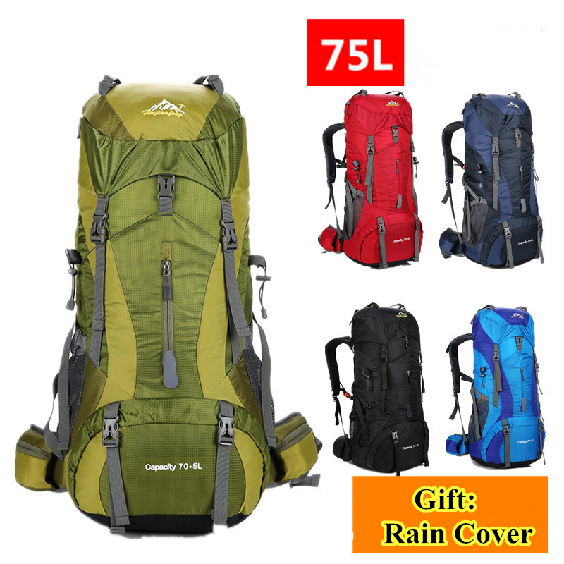 حقيبة ظهر 75L للرجال والنساء ل - مراجعة Rain Cover Backpack وسعره