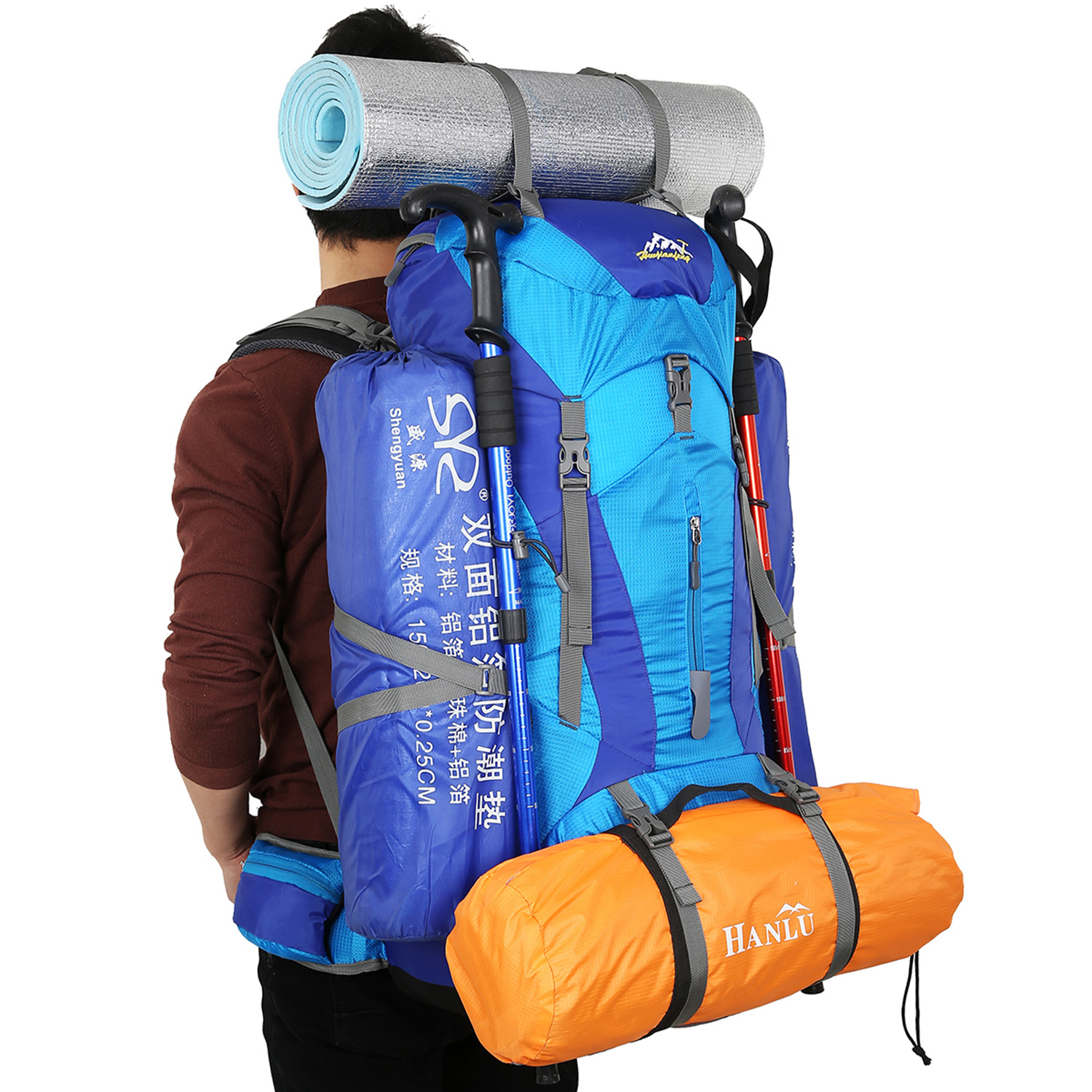 حقيبة ظهر 75L للرجال والنساء ل - مراجعة Rain Cover Backpack وسعره