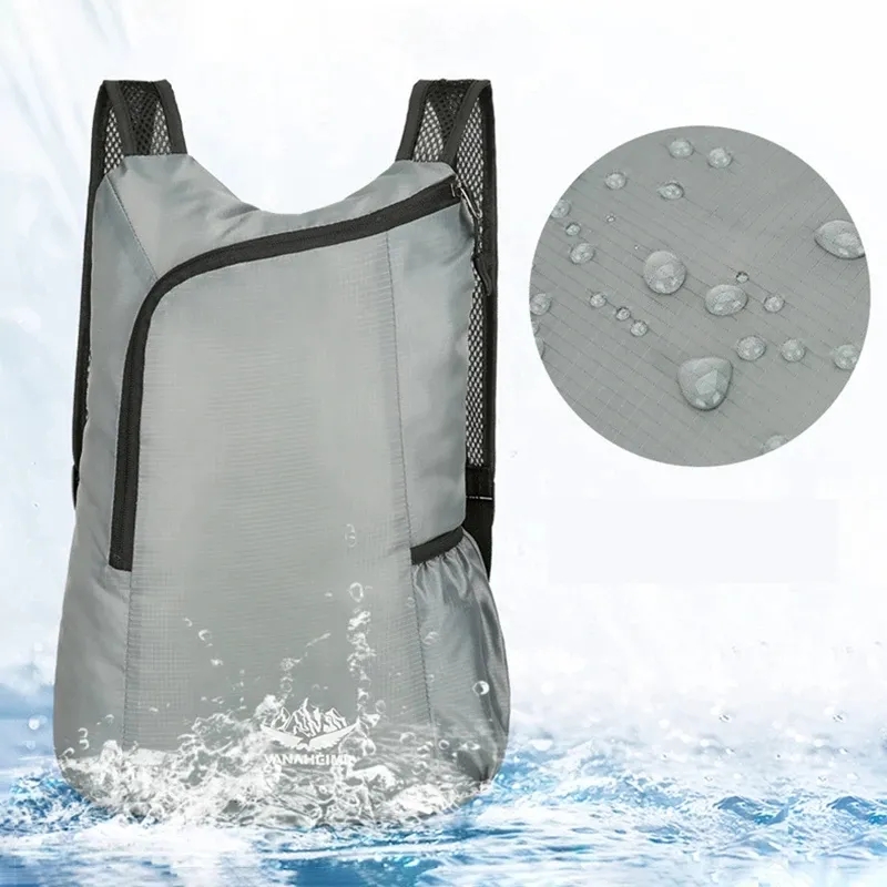 20L للجنسين خفيفة الوزن في اله - مراجعة Foldable Backpack Small وسعره
