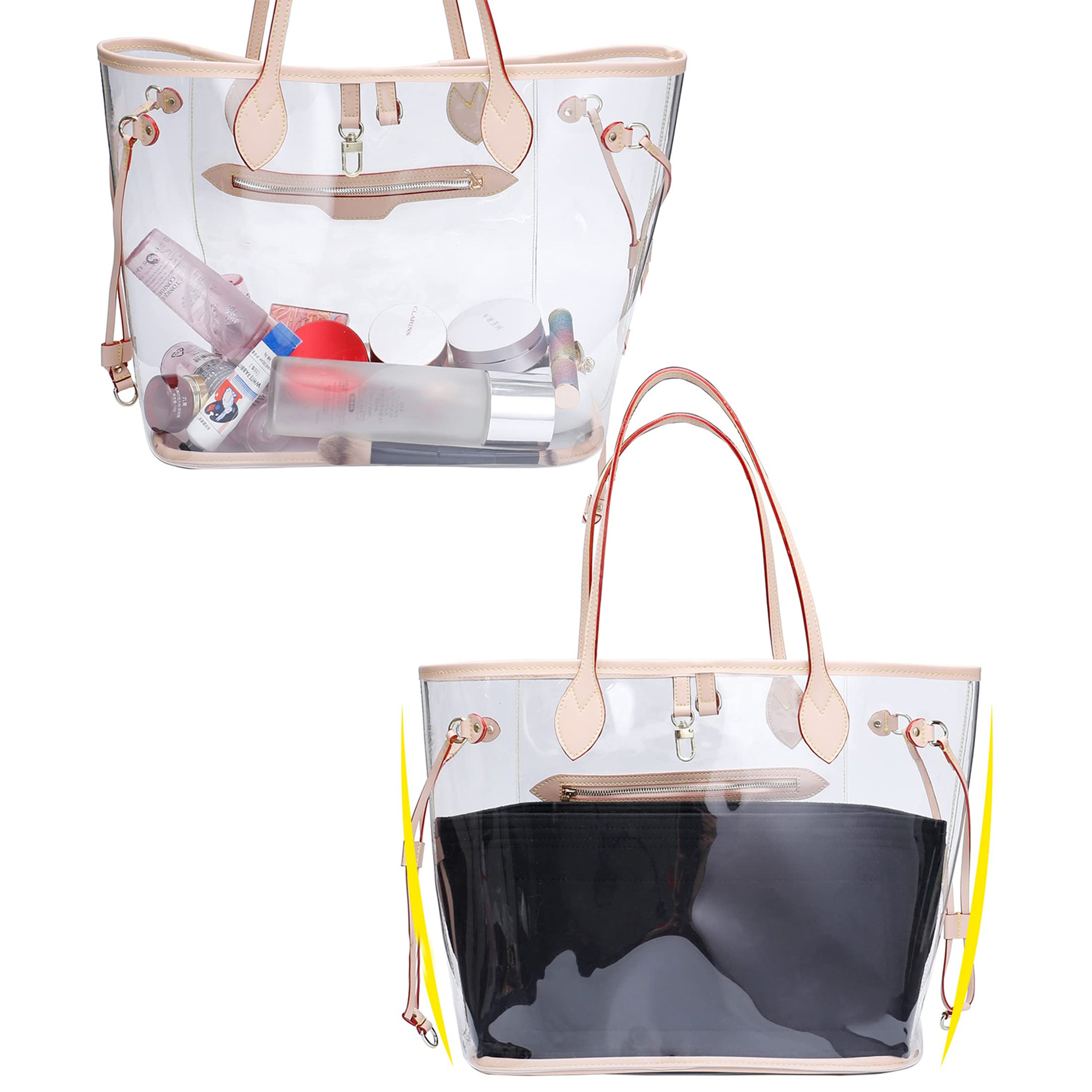 منظم حقائب يد وحقيبة سفر كبيرة - مراجعة Backpack Insert Organizer وسعره