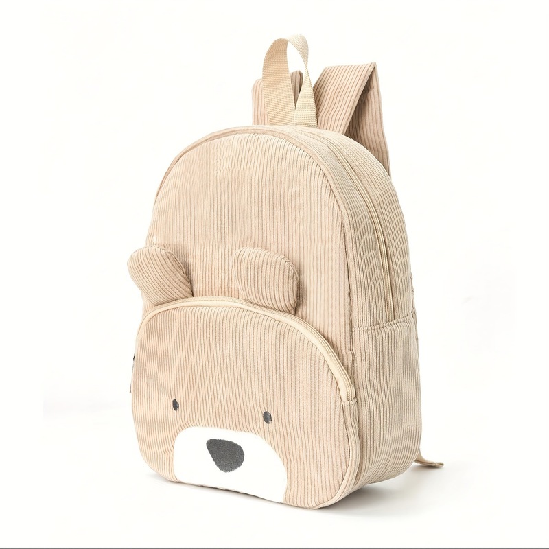 حقيبة ظهر لطيفة على شكل دب من  - مراجعة Canvas Backpack Casual وسعره