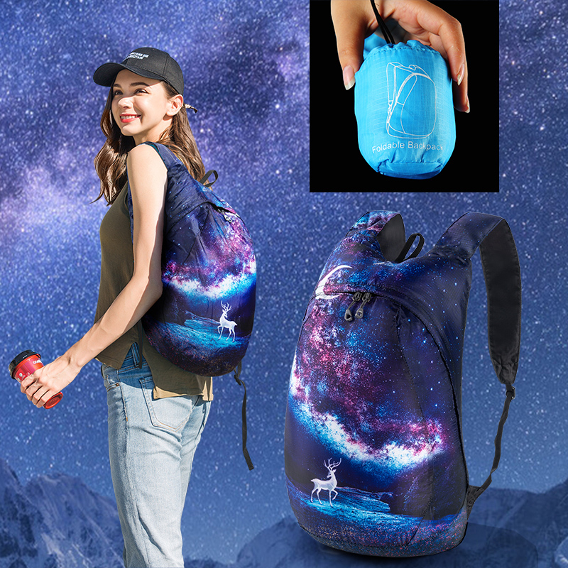 PLAYKING حقيبة ظهر خفيفة الوزن - مراجعة Foldable Backpack Small وسعره