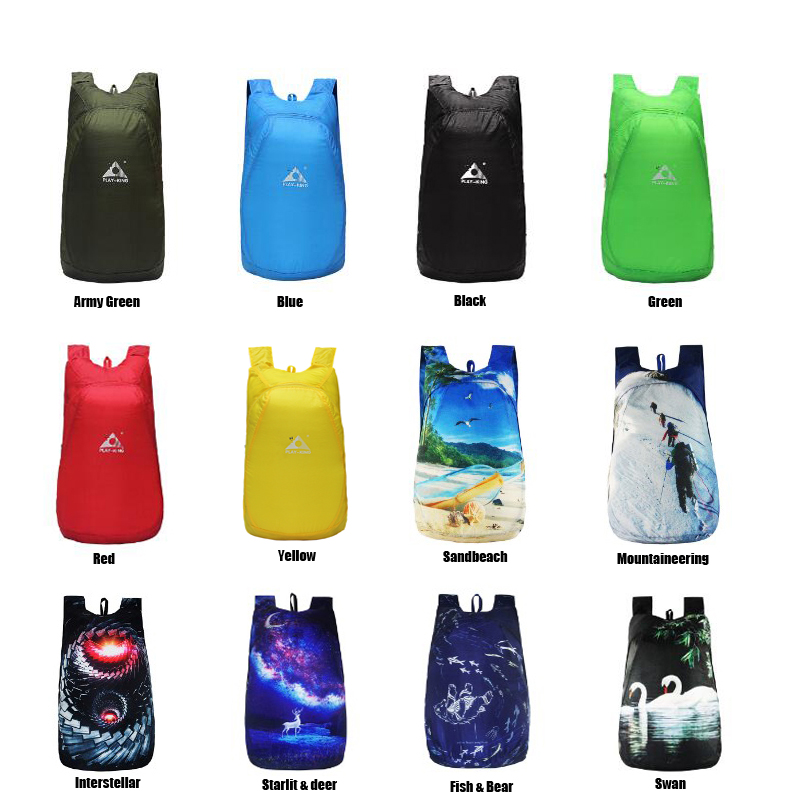 PLAYKING حقيبة ظهر خفيفة الوزن - مراجعة Foldable Backpack Small وسعره