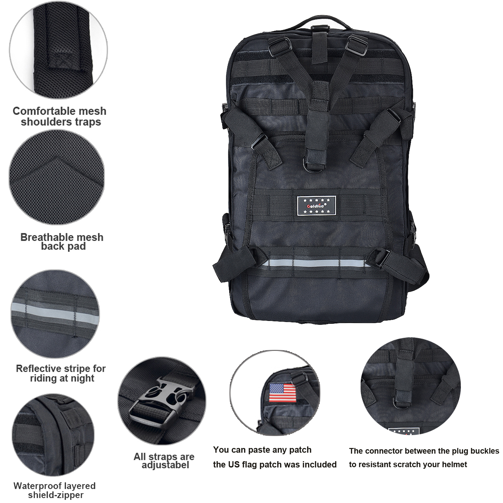 حقيبة ظهر خوذة دراجة نارية مقا - مراجعة Rucksack Military Style وسعره