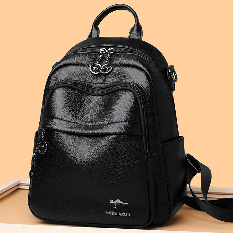 حقيبة ظهر نسائية مقاومة للماء  - مراجعة Travel Backpack Anti Theft وسعره