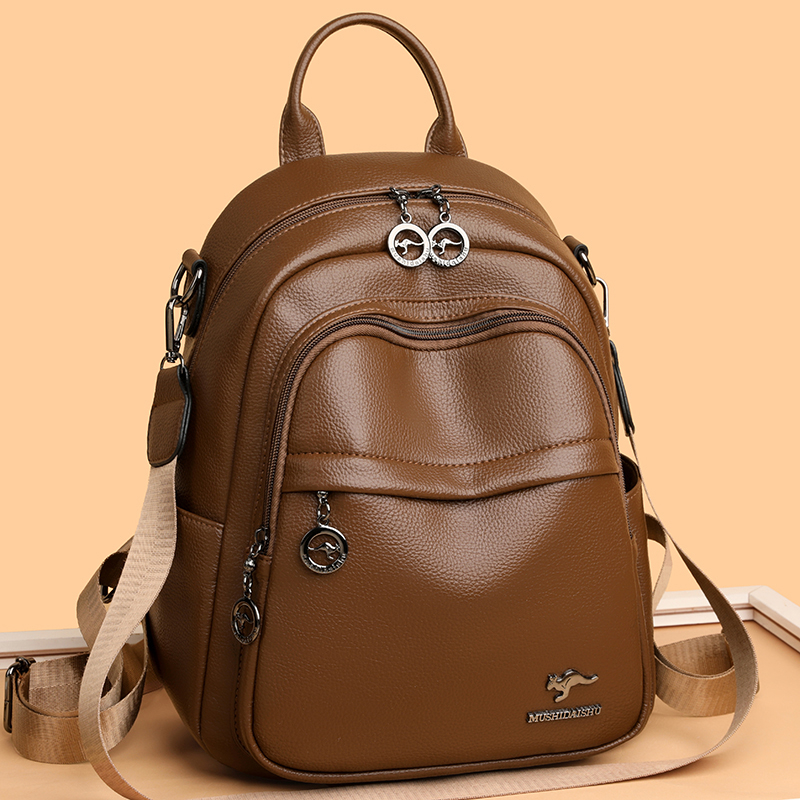 حقيبة ظهر نسائية مقاومة للماء  - مراجعة Travel Backpack Anti Theft وسعره
