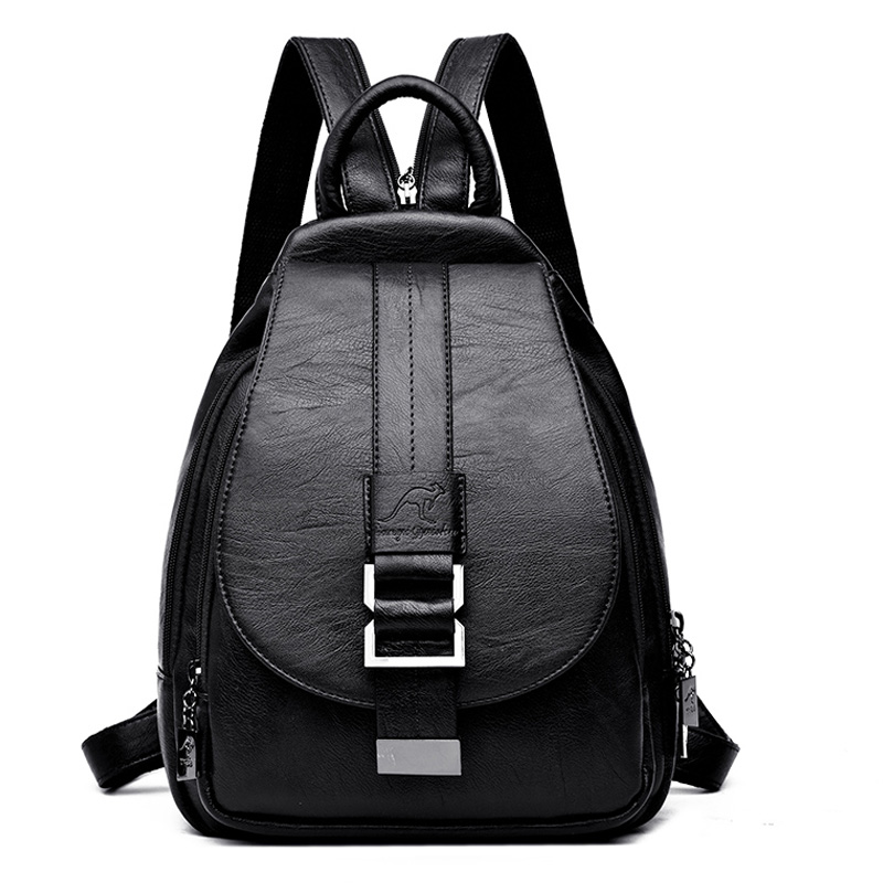مصمم حقائب الظهر المرأة حقيبة  - مراجعة Leather Backpack Vintage وسعره
