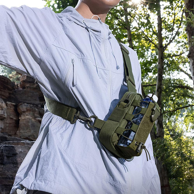 حقيبة خصر خارجية لحمل زجاجة ال - مراجعة Hydration Pack Outdoor وسعره