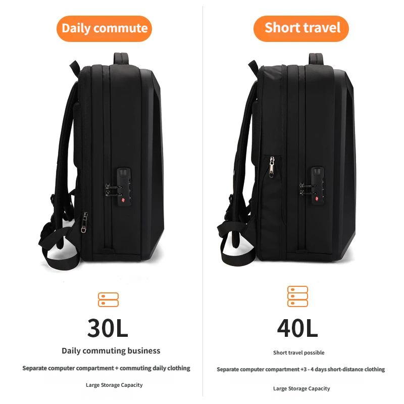 حقيبة ظهر صلبة قابلة للتوسيع ل - مراجعة Laptop Backpack 15.6 وسعره