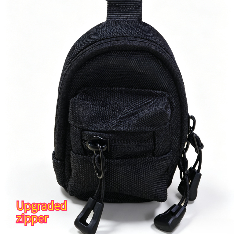 حقيبة صغيرة للرجال بمشبك كاراب - مراجعة Mini Backpack Purse وسعره