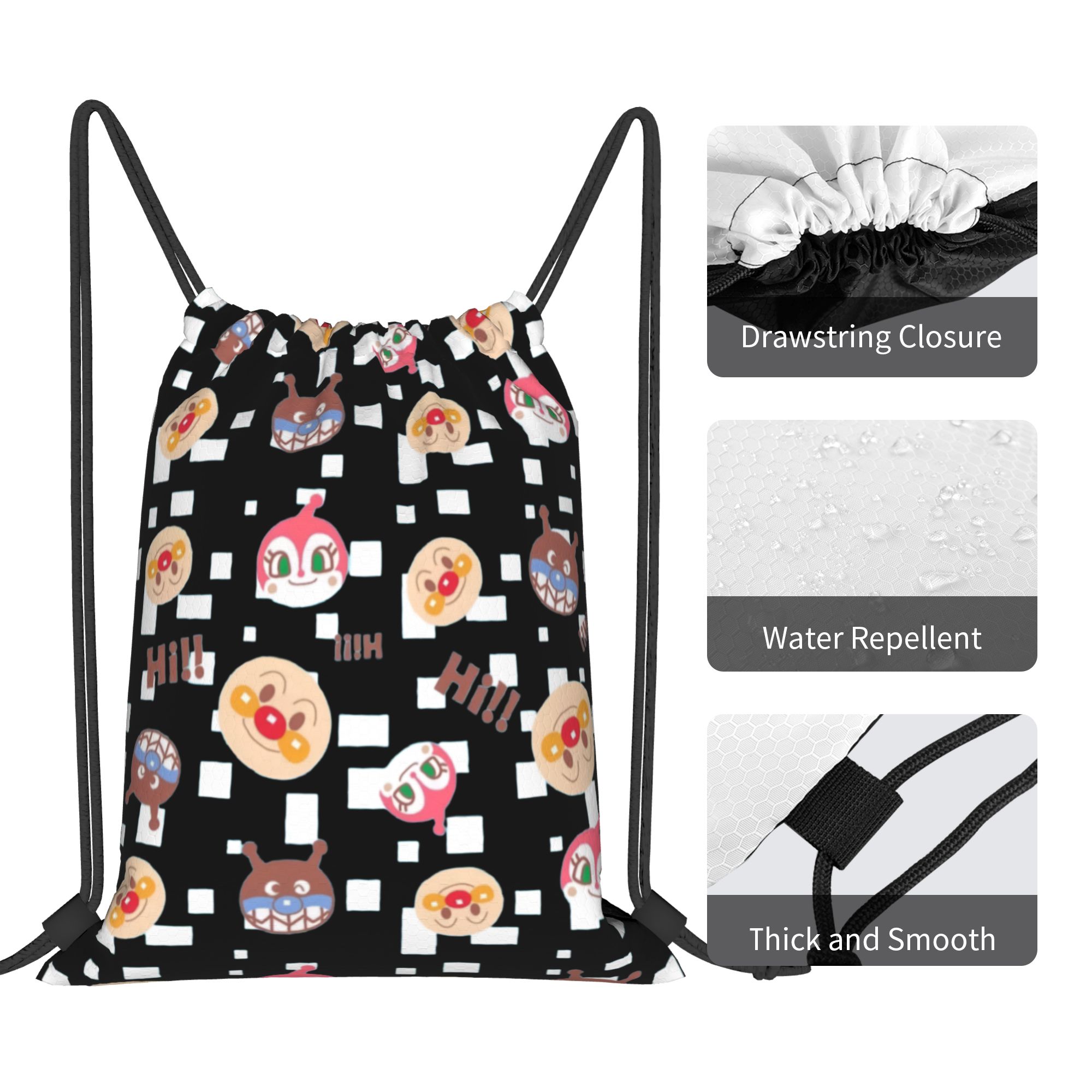 حقائب ظهر مخصصة برباط من أنبان - مراجعة Drawstring Gym Bag وسعره